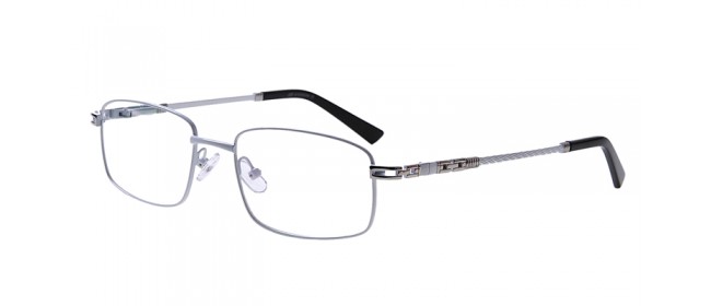Weiße Vollrandbrille für Damen und Herren