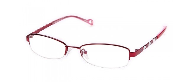 Damen Brille in Rot und Pink - Metallgestell