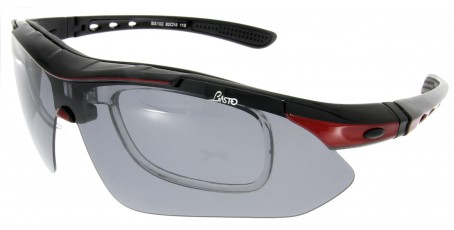 2er Pack X-CRUZE® Fahrradbrille Sonnenbrille Brille Herren Damen schwarz weiß 