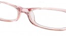 Pinke Mädchenbrille - transparente Optik