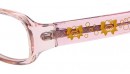 Pinke Mädchenbrille - transparente Optik