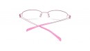 Halbrand Brillenmodell in Pink