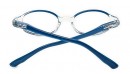Topmodische Kinderbrille in Blau-Weiß
