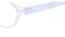 Retro Gleitsichtbrille Vollrand Schwarz-Weiß-Blau 