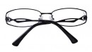 Gleitsichtbrille aus Metall in Schwarz - Vollrand 