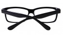 Stylische Vollrandnerdbrille in Schwarz 