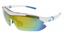 Sportbrille SP0890 in Weiß Blau mit Sehwerten Vorschaubild 1
