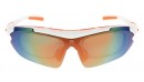 Sportbrille SP0890 in Weiß Orange mit Sehwerten Vorschaubild 3