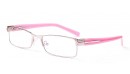 Fashionbrille in Pink - Schmale Brillenfront