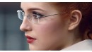 Randlose Brille - sehr schmale & elegante Bügel