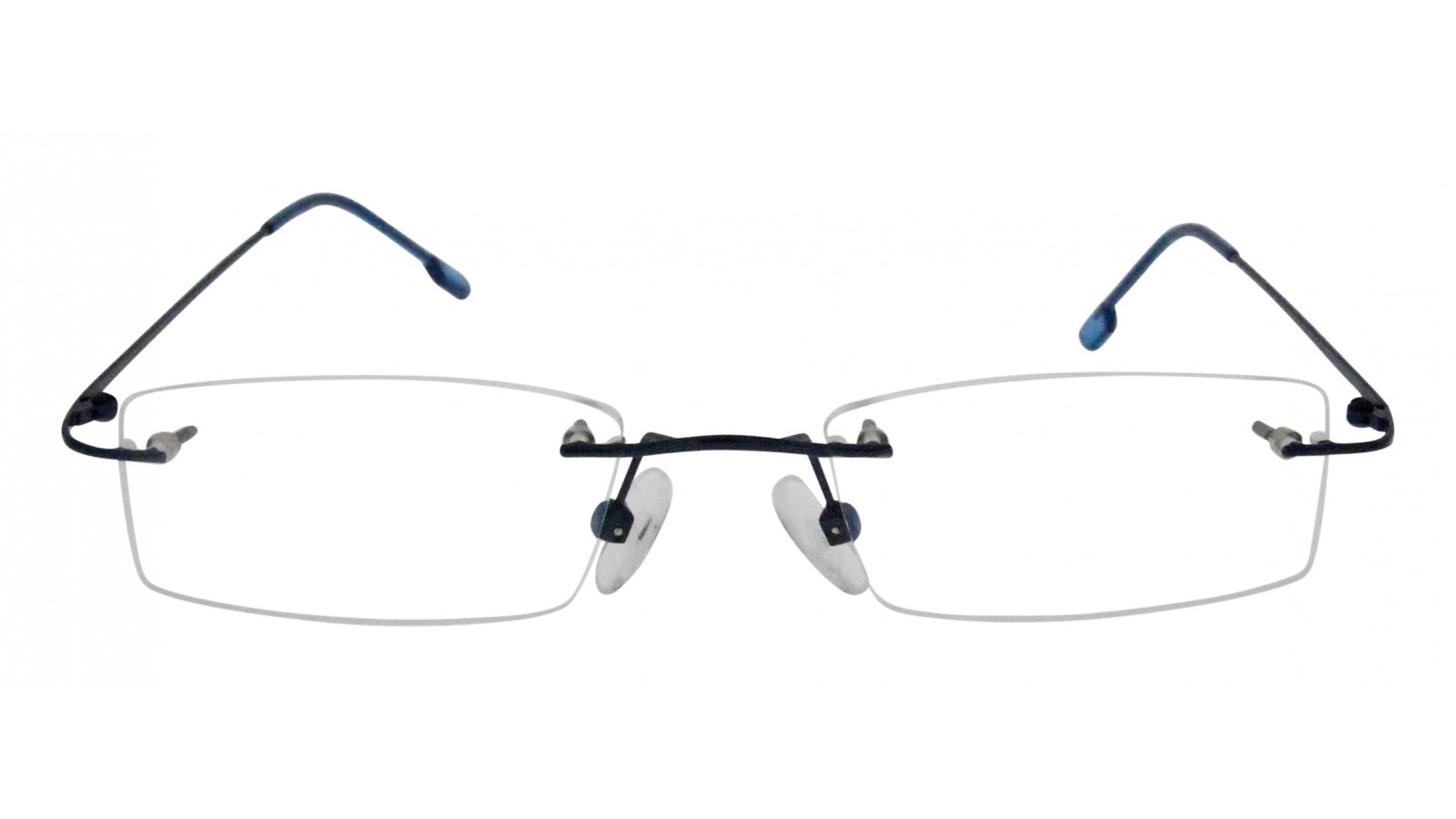 Brillen Für Männer Mit Glatze Randlose Brille-eckige Gläser-schmale Bügel