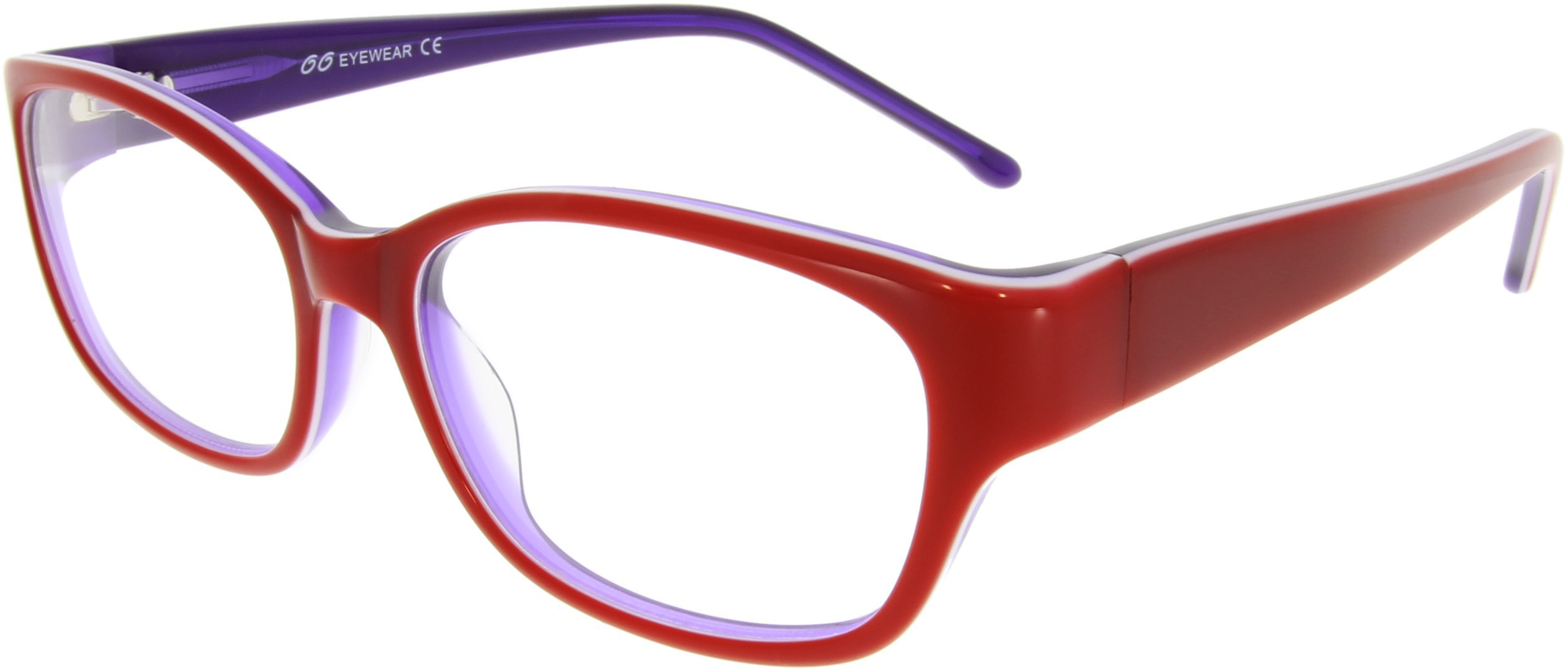Gleitsichtbrille rot Clearance
