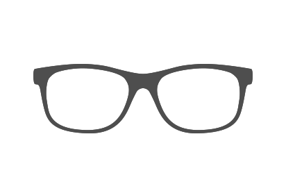 Nerdbrillen mit Hinweis zum Shop