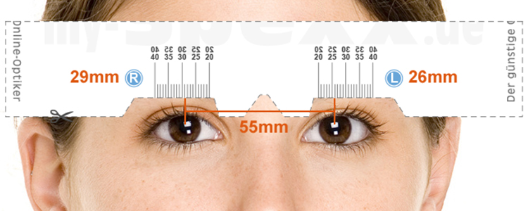 5x Straight  PD Lineal Pupillar Distanz Lineal Optisches Werkzeug Weiß 