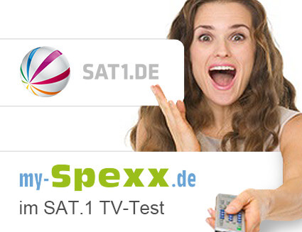 my-Spexx im SAT.1 TV-Test
